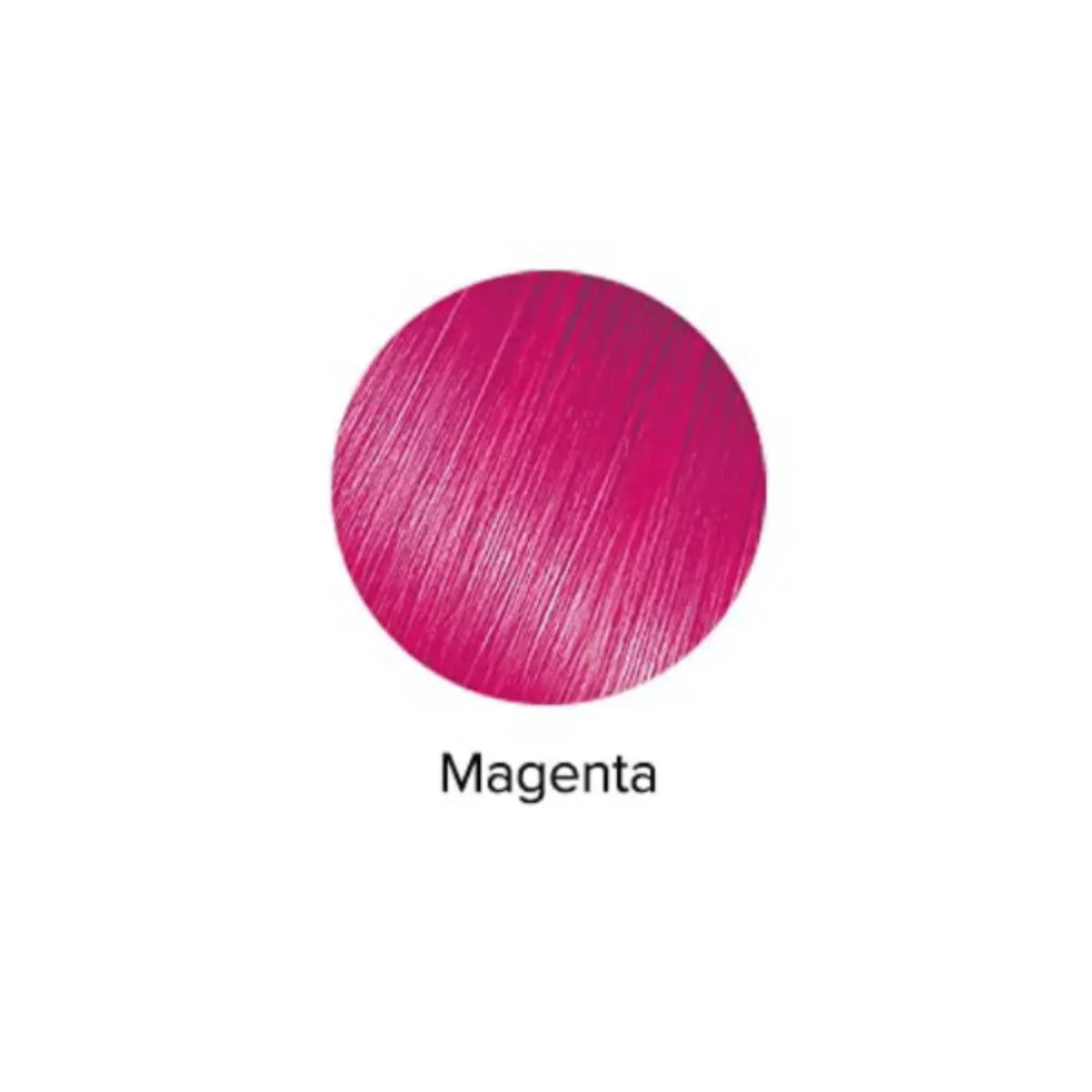 Magenta color swatch on a white background
