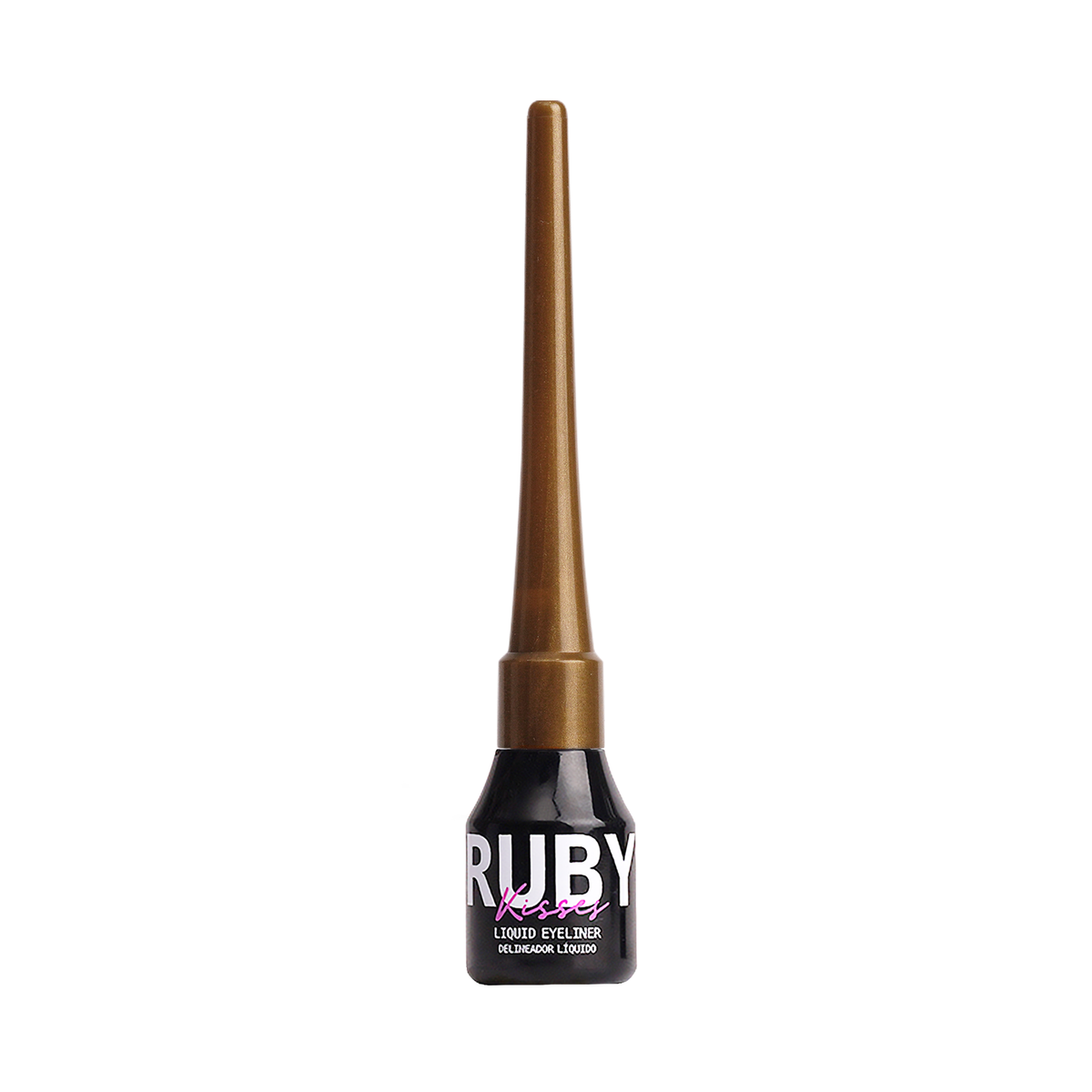Ruby Kisses Classic Liquid Eyeliner – Shiny Gold bottle
