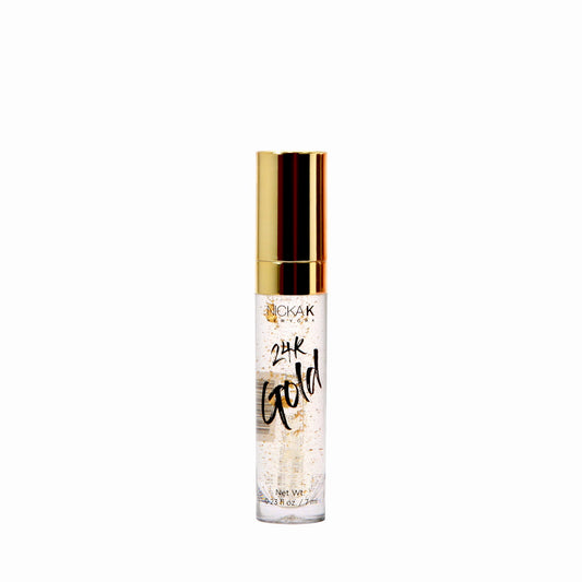 Nicka K 24K Gold Lip Gloss, Gold tube