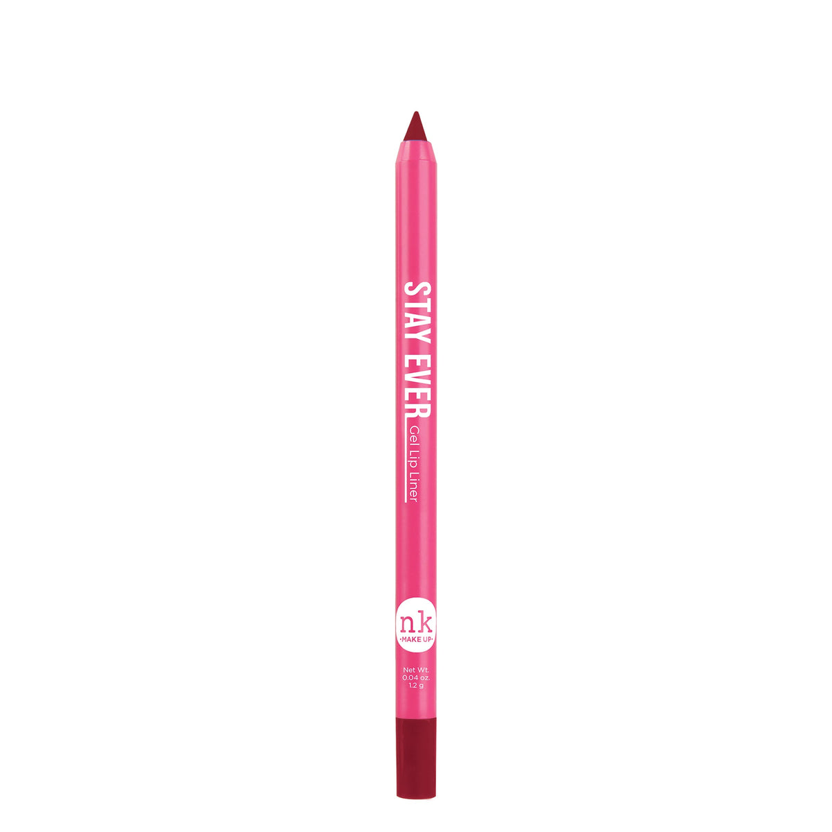 Nicka K Stay Ever lip liner in Fire Pink, pencil