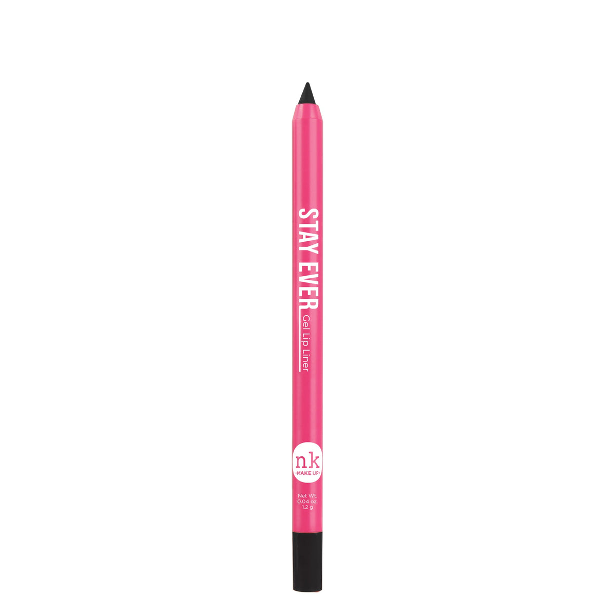 Nicka K Stay Ever lip liner in Midnight Black, pencil