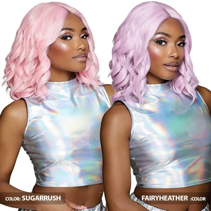 Sensationnel Empress Shear Muse Crystal Cloud Glueless HD Middle Part Lace Wig - LUSTRA Sensationnel