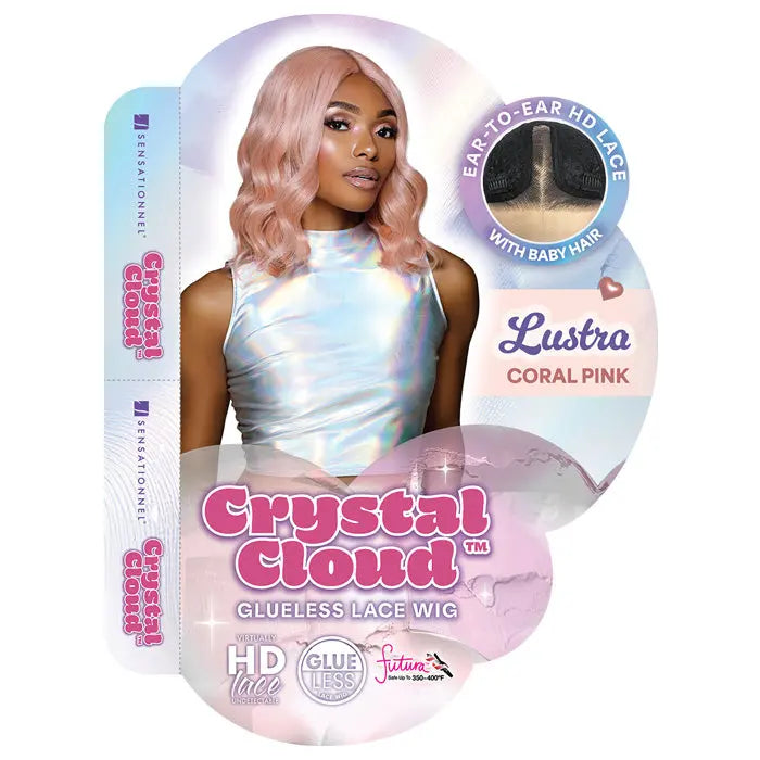 Sensationnel Empress Shear Muse Crystal Cloud Glueless HD Middle Part Lace Wig - LUSTRA Sensationnel