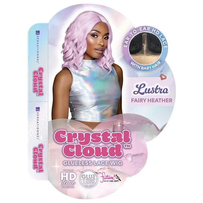 Sensationnel Empress Shear Muse Crystal Cloud Glueless HD Middle Part Lace Wig - LUSTRA Sensationnel