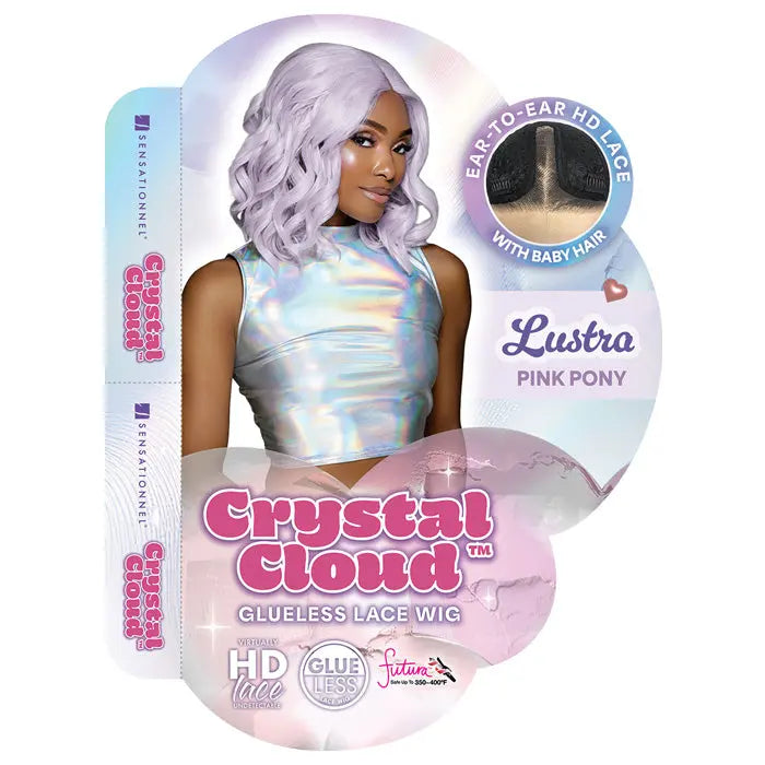 Sensationnel Empress Shear Muse Crystal Cloud Glueless HD Middle Part Lace Wig - LUSTRA Sensationnel