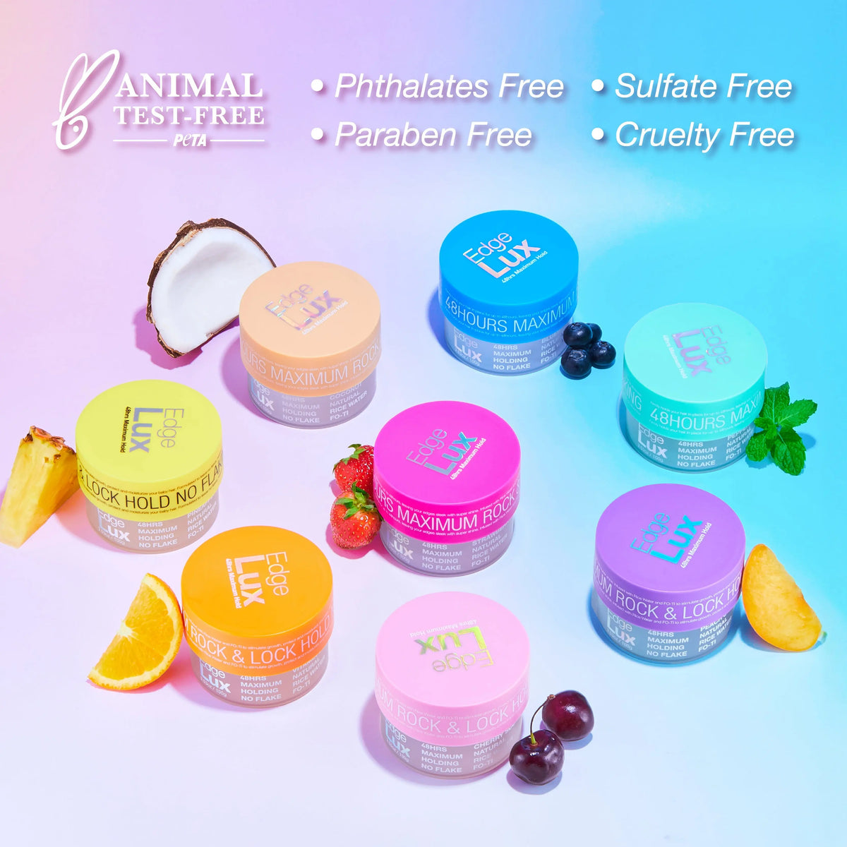 Edge Lux 48 Hour Maximum Hold Edge Tamer Strawberry