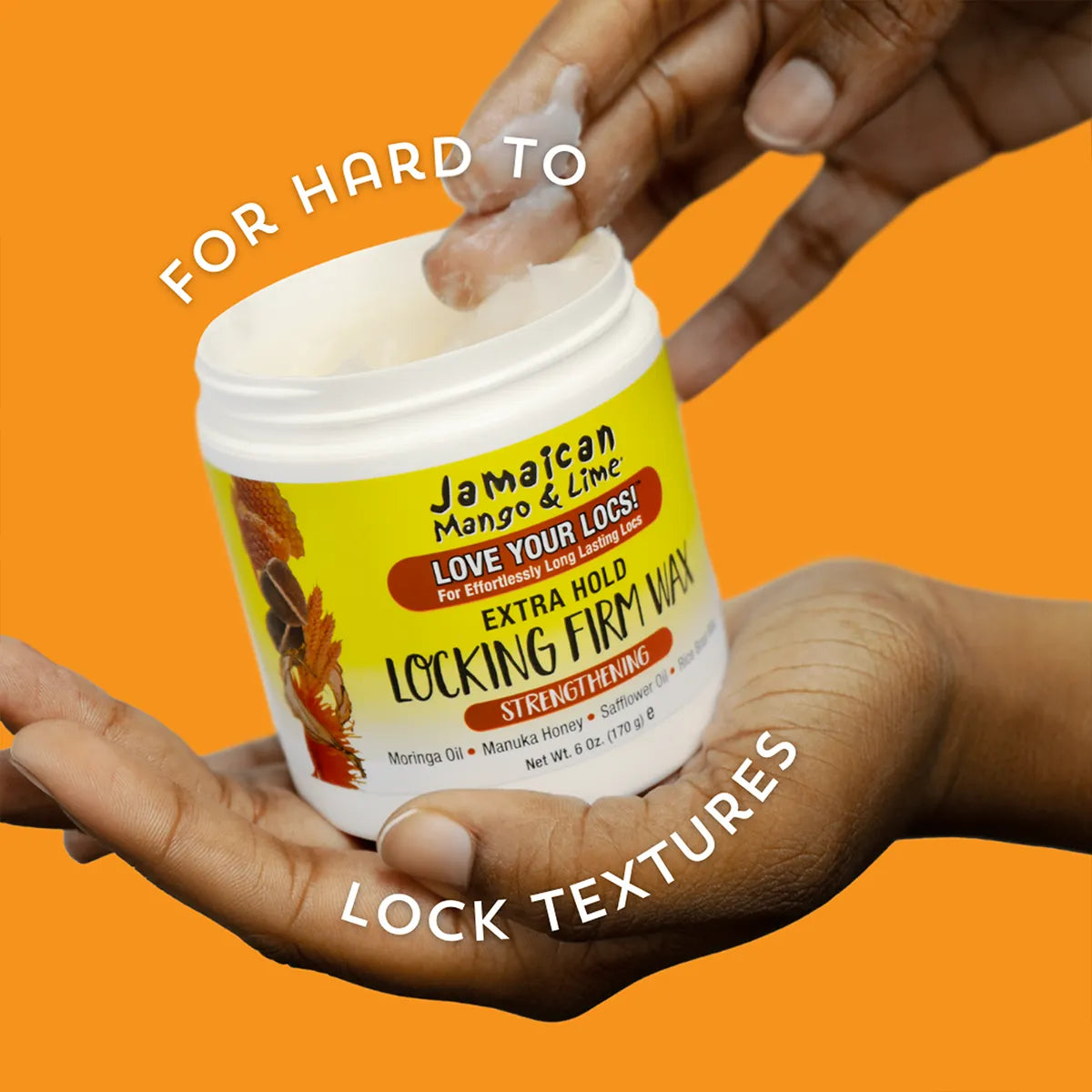 Jamaican Mango & Lime Extra Hold Locking Firm Wax Strengthening