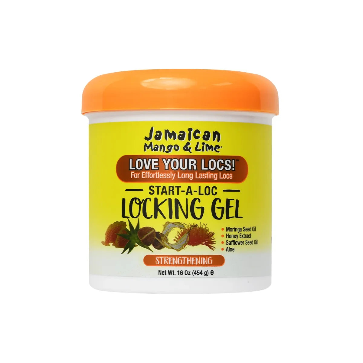 Jamaican Mango & Lime Locking Gel – 16 oz jar front