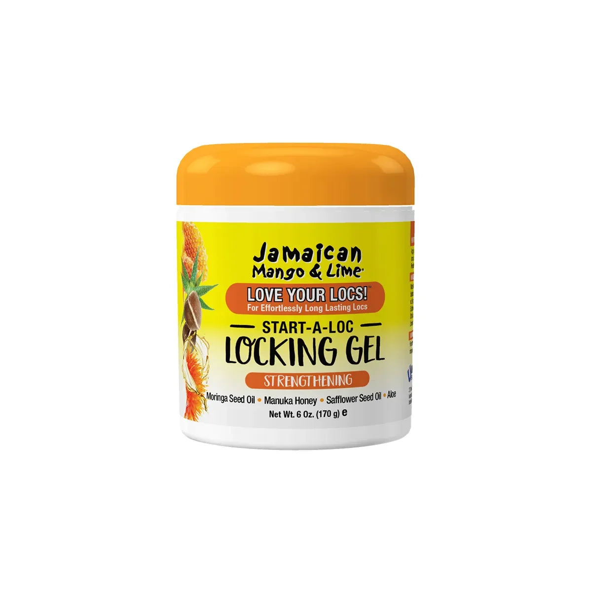 Jamaican Mango & Lime Locking Gel – 6 oz jar front