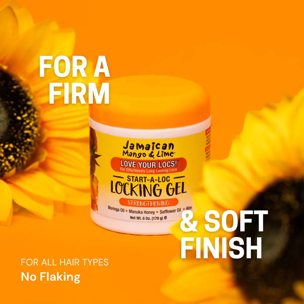 Jamaican Mango & Lime Locking Gel – Firm hold and soft finish graphic