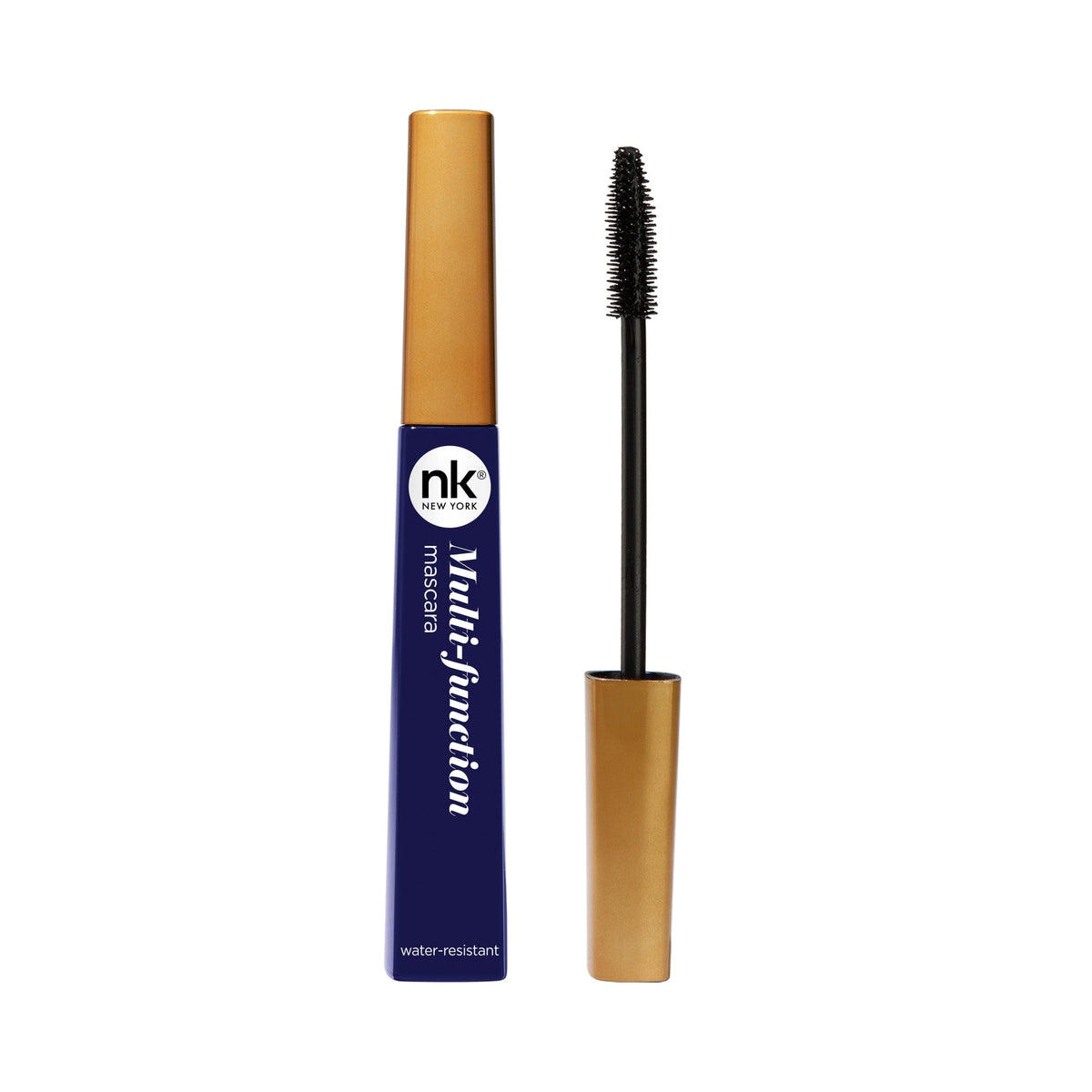 Nicka K NK Blue mascara with brush applicator
