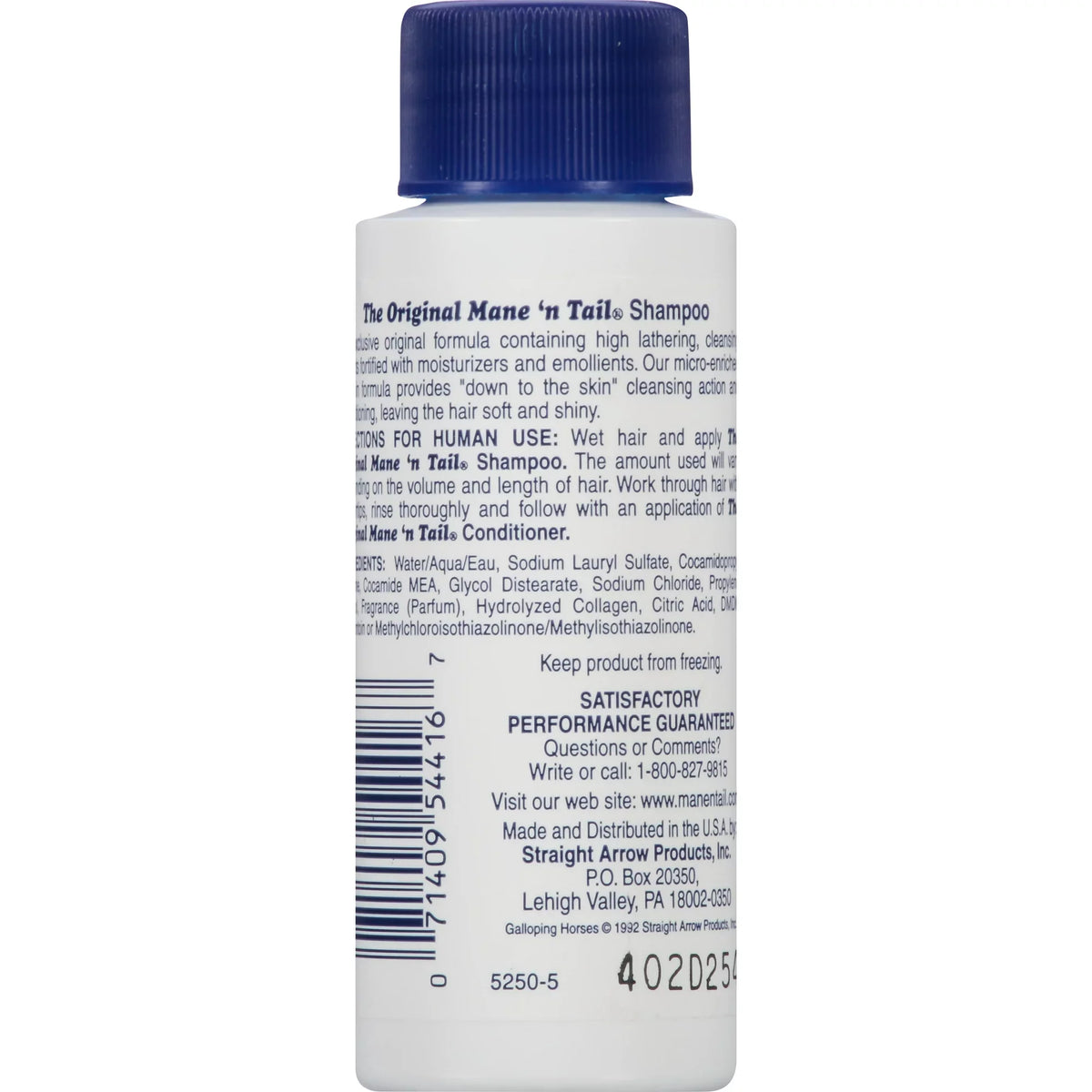 MANE N' TAIL Shampoo 2oz Mane N' Tail