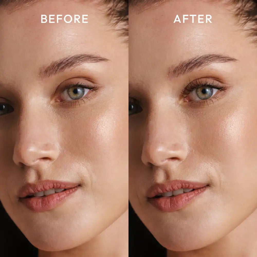 MIL03_extra_001 "I-ENVY Mink Impact Lite Clear Band Vegan Faux Mink Strip Lash, additional product view 1."