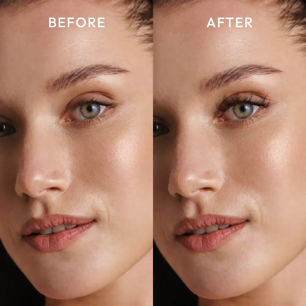 MIL04_extra_001 "I-ENVY Mink Impact Lite Clear Band Vegan Faux Mink Strip Lash, additional product view 1."
