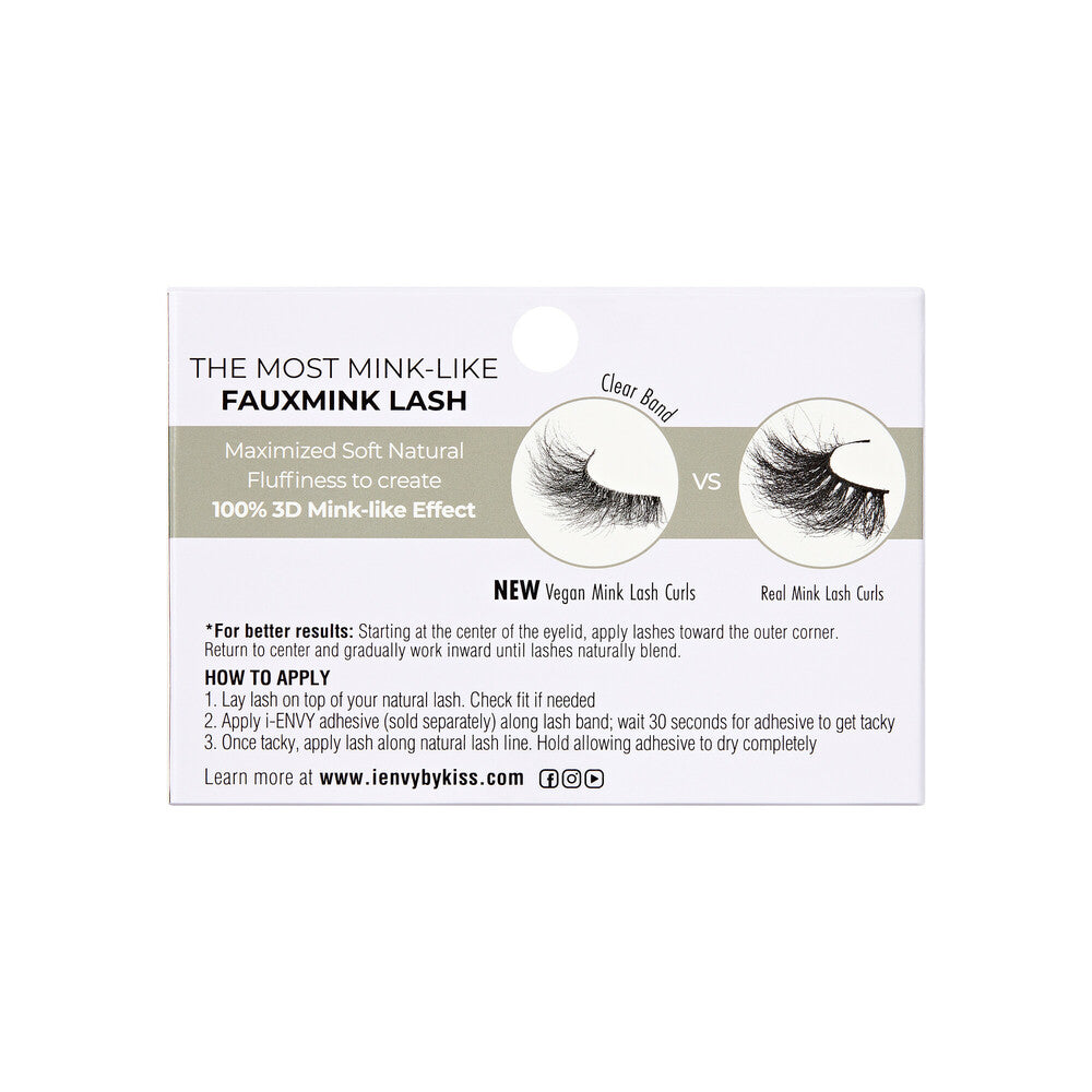 MIL04_extra_010 "I-ENVY Mink Impact Lite Clear Band Vegan Faux Mink Strip Lash, additional product view 10."