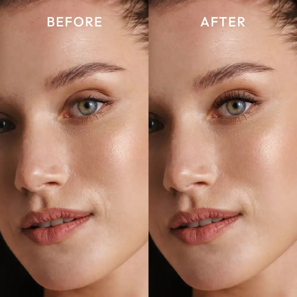 MIL07_extra_001 "I-ENVY Mink Impact Lite Clear Band Vegan Faux Mink Strip Lash, additional product view 1."