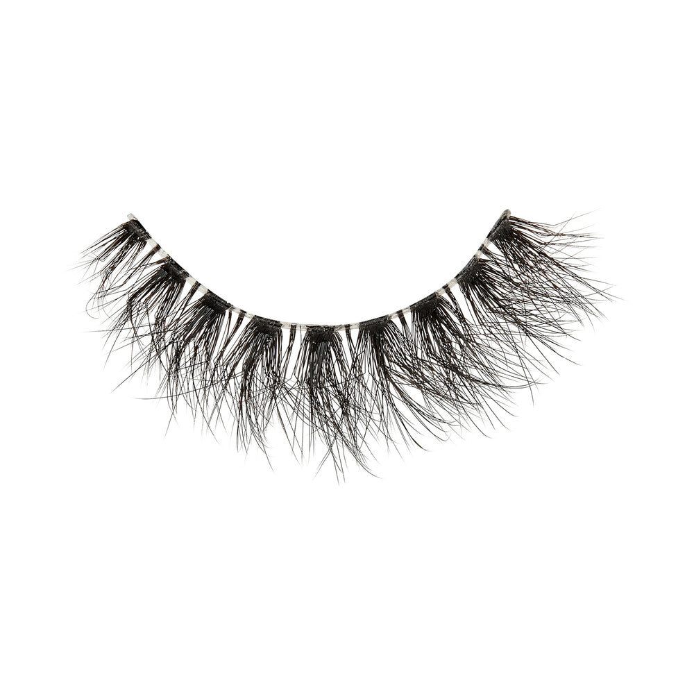 MIL10_extra_008 "I-ENVY Mink Impact Lite Clear Band Vegan Faux Mink Strip Lash, additional product view 8."