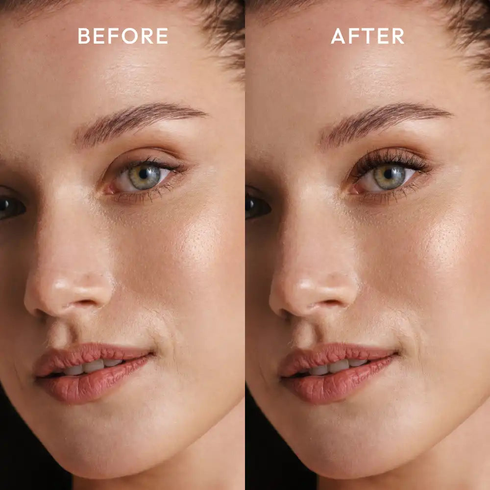 MIL11_extra_001 "I-ENVY Mink Impact Lite Clear Band Vegan Faux Mink Strip Lash, additional product view 1."