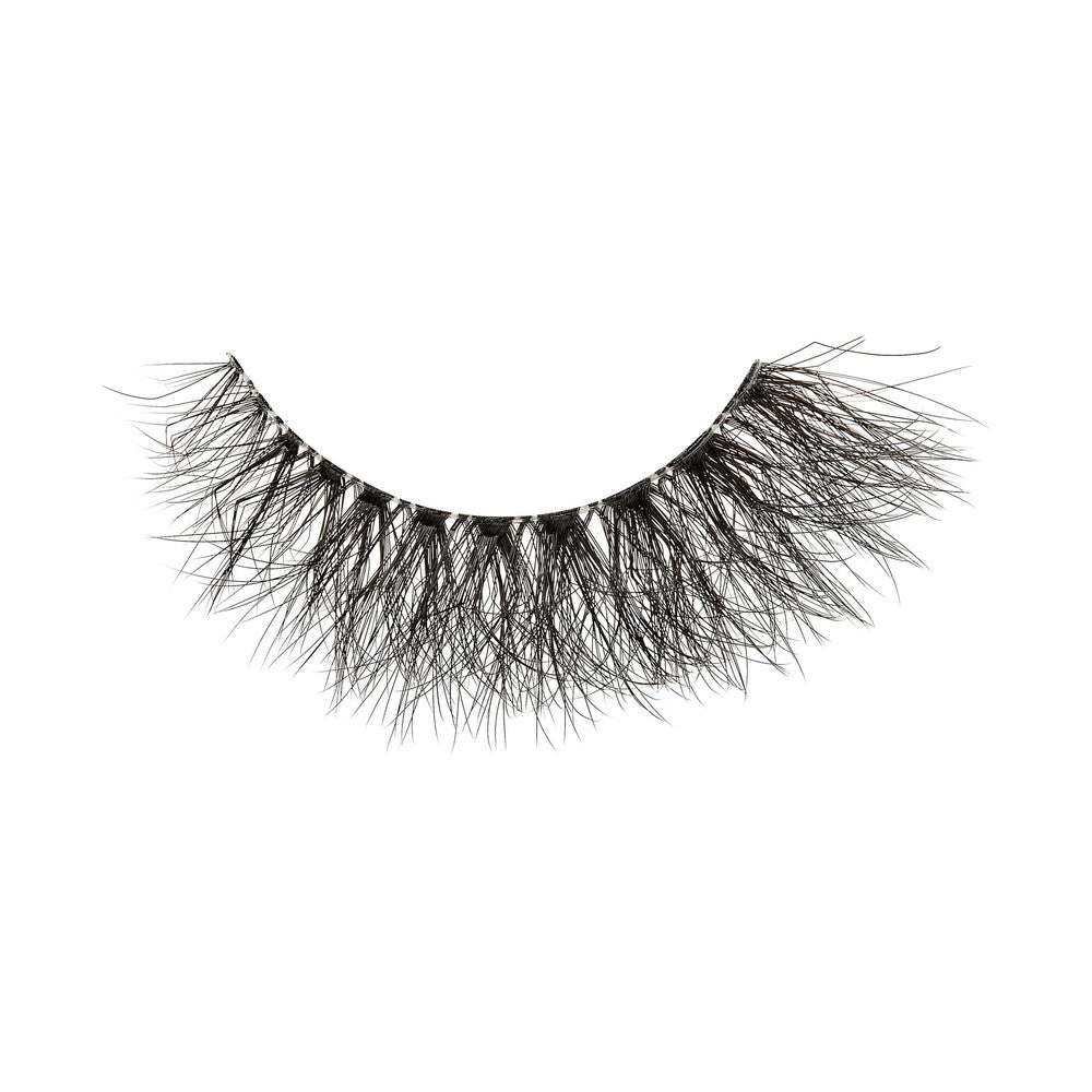 MIL11_extra_008 "I-ENVY Mink Impact Lite Clear Band Vegan Faux Mink Strip Lash, additional product view 8."