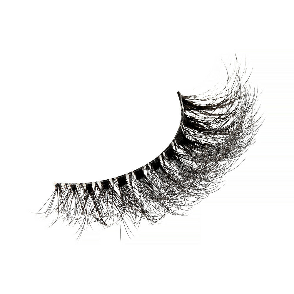 MIL11_extra_009 "I-ENVY Mink Impact Lite Clear Band Vegan Faux Mink Strip Lash, additional product view 9."