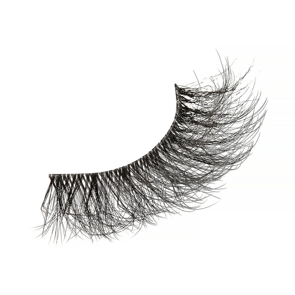 MIL12_extra_009 "I-ENVY Mink Impact Lite Clear Band Vegan Faux Mink Strip Lash, additional product view 9."
