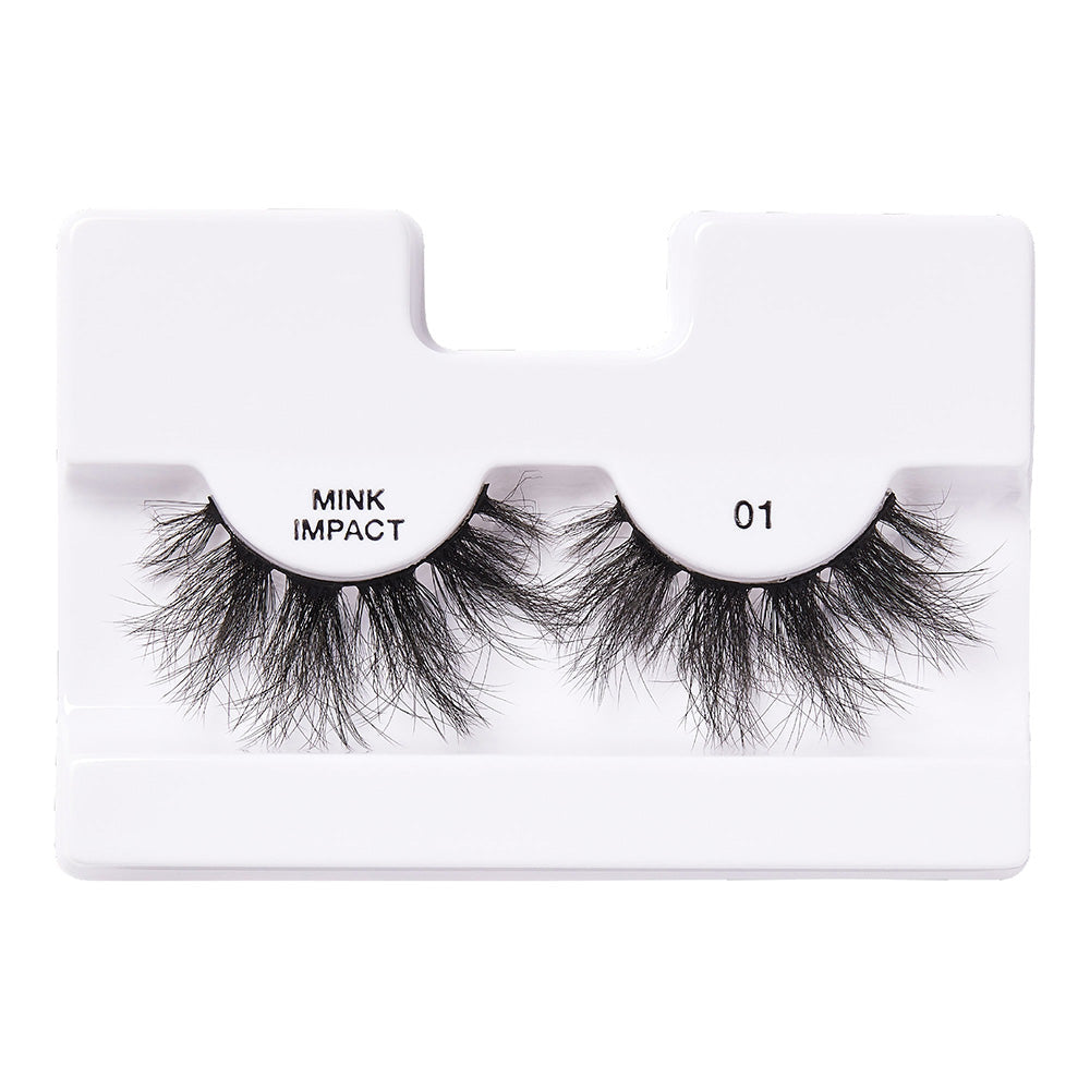 MIP01_extra_001 "I-ENVY Mink Impact Strip Lashes, additional product view 1."