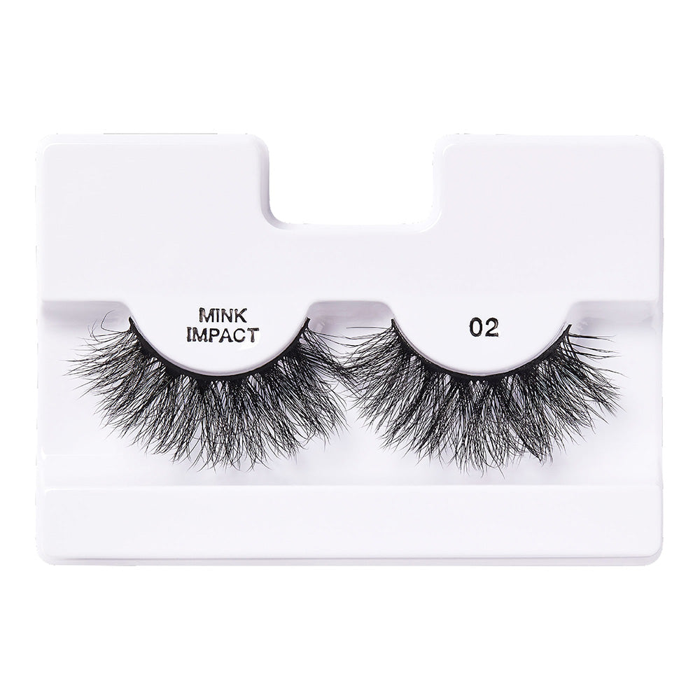 MIP02_extra_001 "I-ENVY Mink Impact Strip Lashes, additional product view 1."