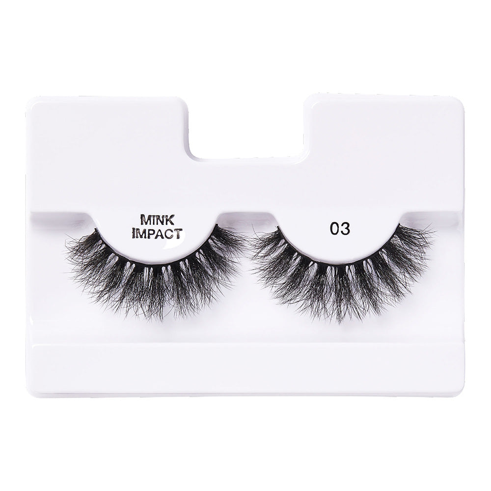 MIP03_extra_001 "I-ENVY Mink Impact Strip Lashes, additional product view 1."