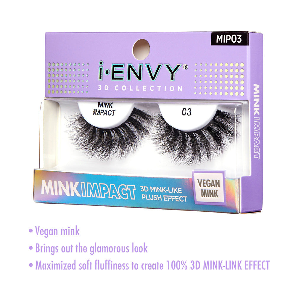 MIP03_extra_003 "I-ENVY Mink Impact Strip Lashes, additional product view 3."