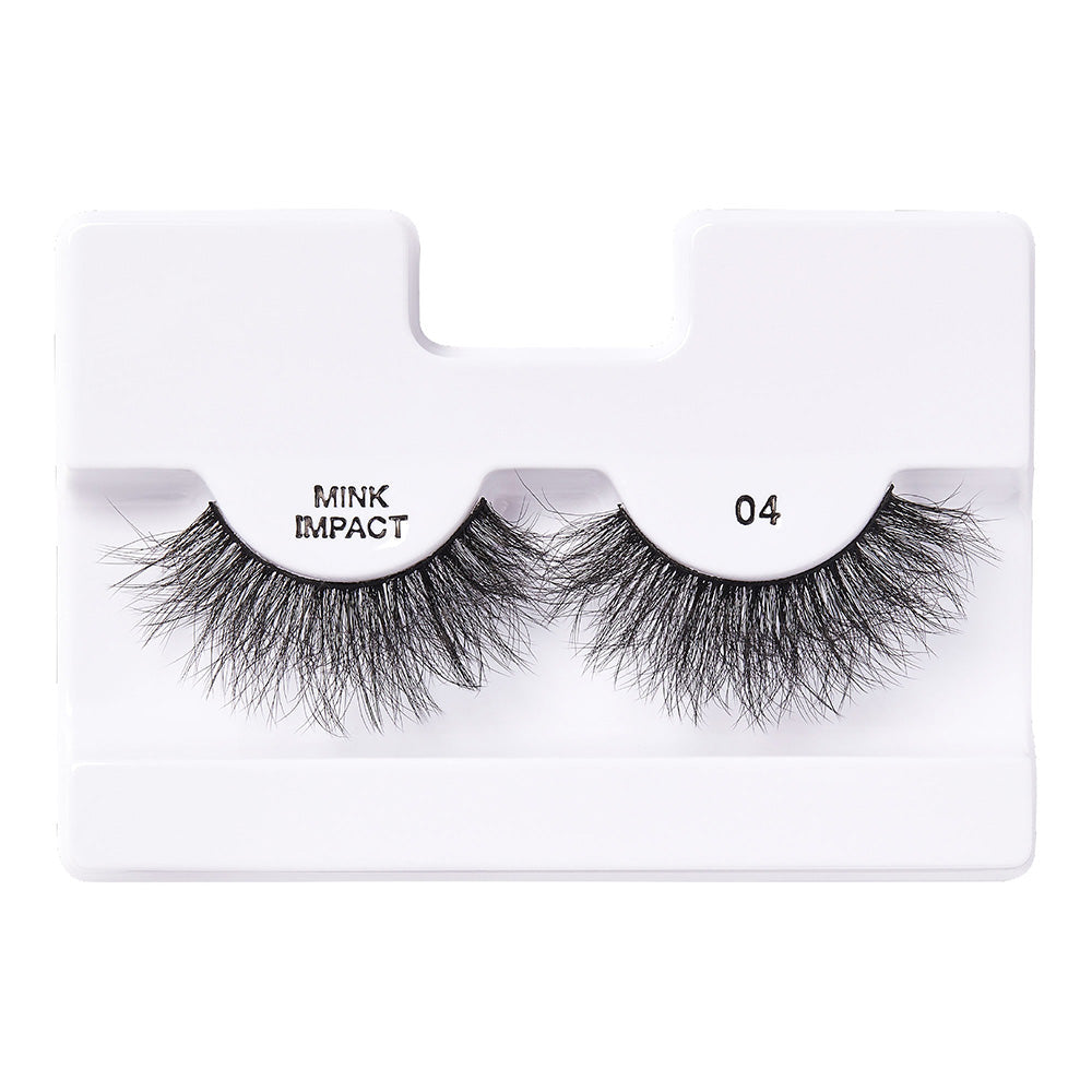 MIP04_extra_001 "I-ENVY Mink Impact Strip Lashes, additional product view 1."