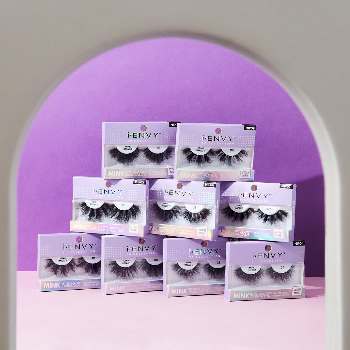 MIP05_extra_006 "I-ENVY Mink Impact Strip Lashes, additional product view 6."