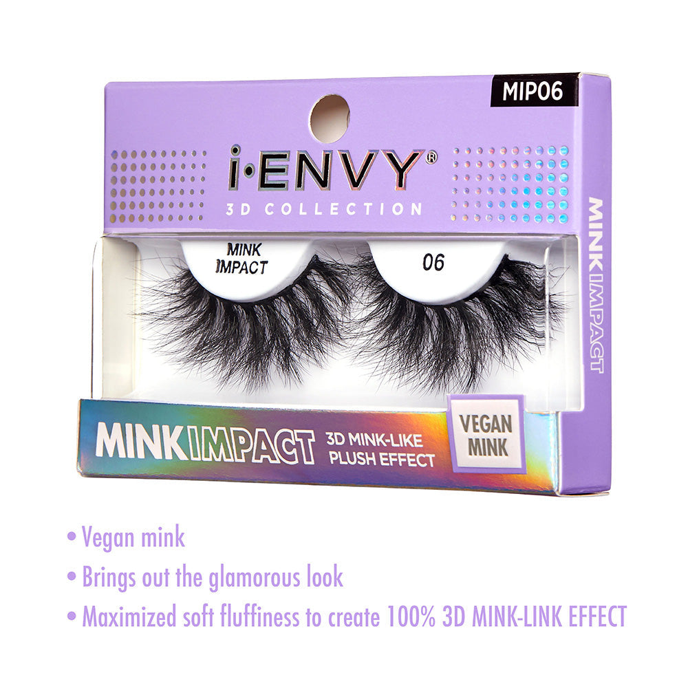 MIP06_extra_003 "I-ENVY Mink Impact Strip Lashes, additional product view 3."