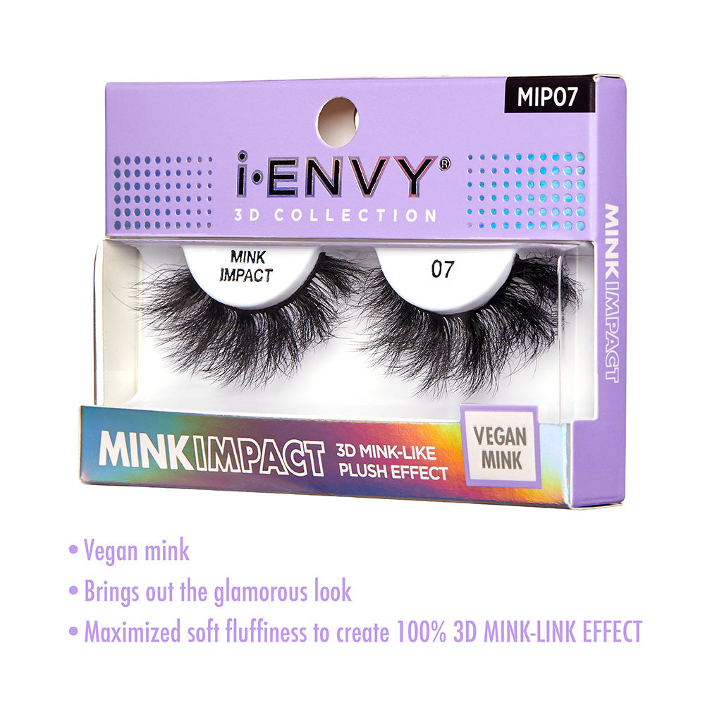 MIP07_extra_003 "I-ENVY Mink Impact Strip Lashes, additional product view 3."