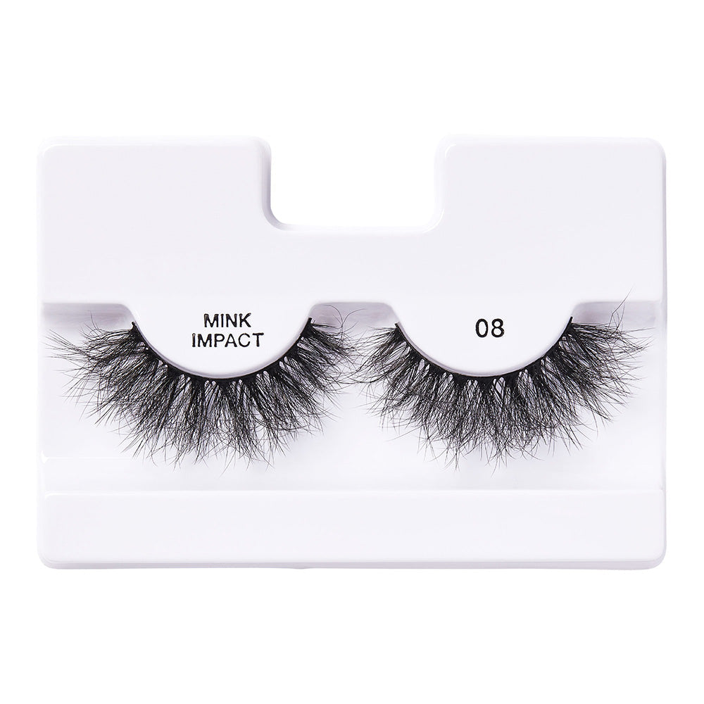 MIP08_extra_001 "I-ENVY Mink Impact Strip Lashes, additional product view 1."