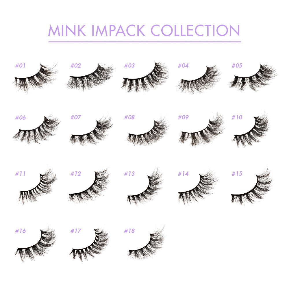 MIP10_extra_004 "I-ENVY Mink Impact Strip Lashes, additional product view 4."