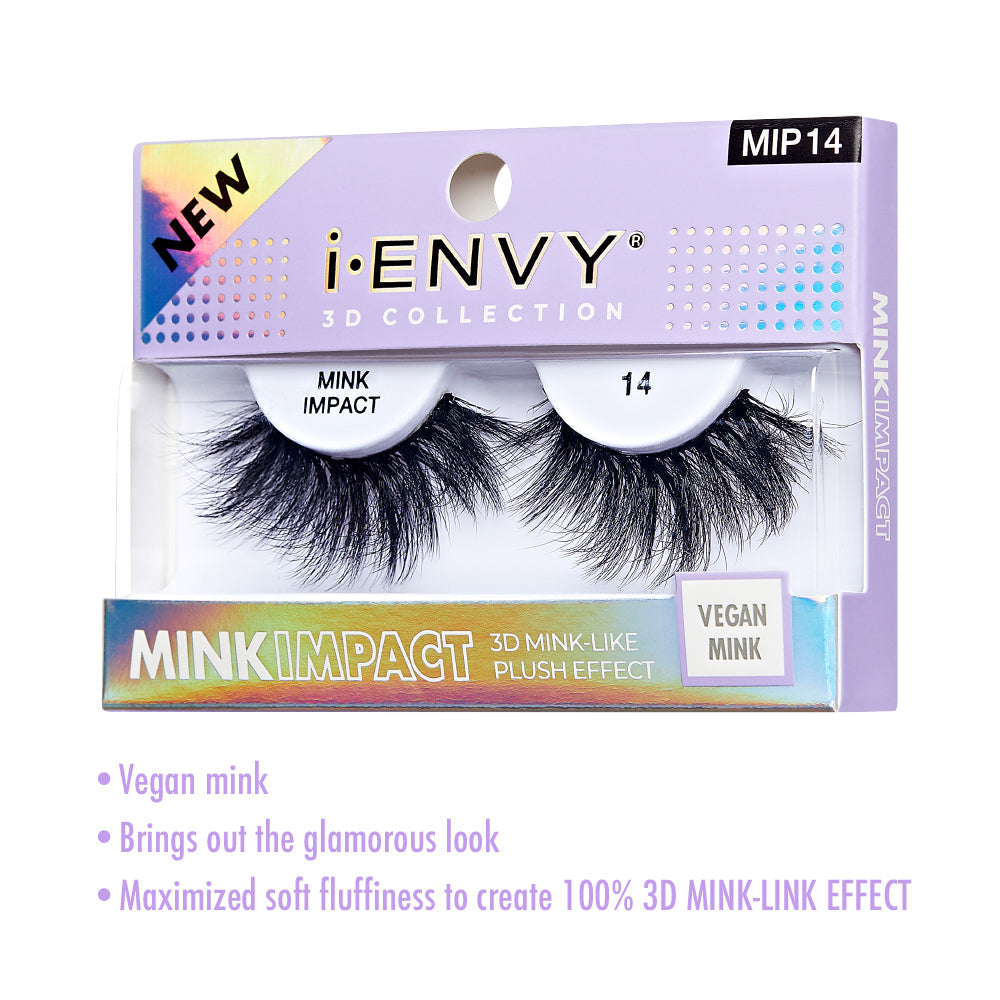 MIP14_extra_003 "I-ENVY Mink Impact Strip Lashes, additional product view 3."