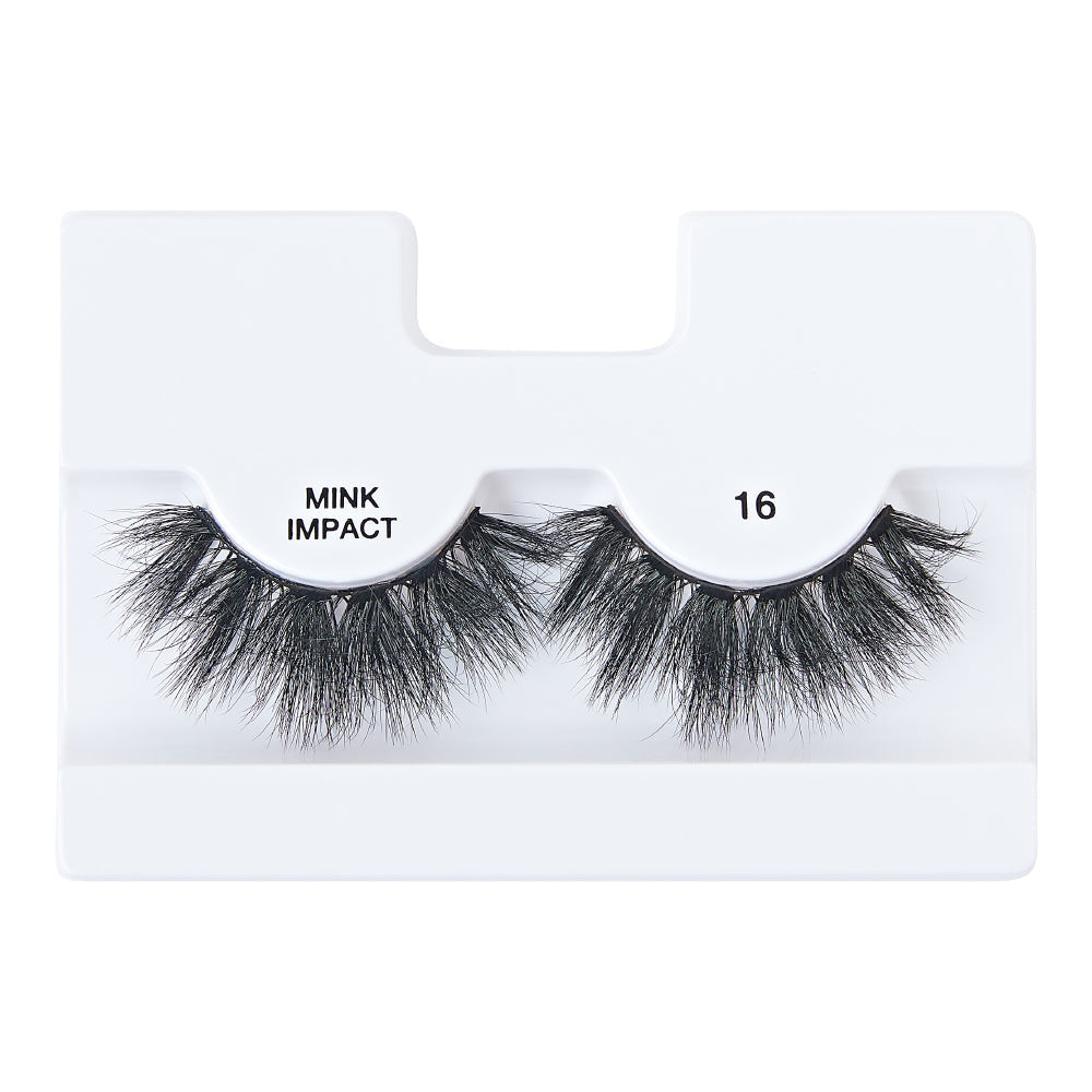 MIP16_extra_001 "I-ENVY Mink Impact Strip Lashes, additional product view 1."