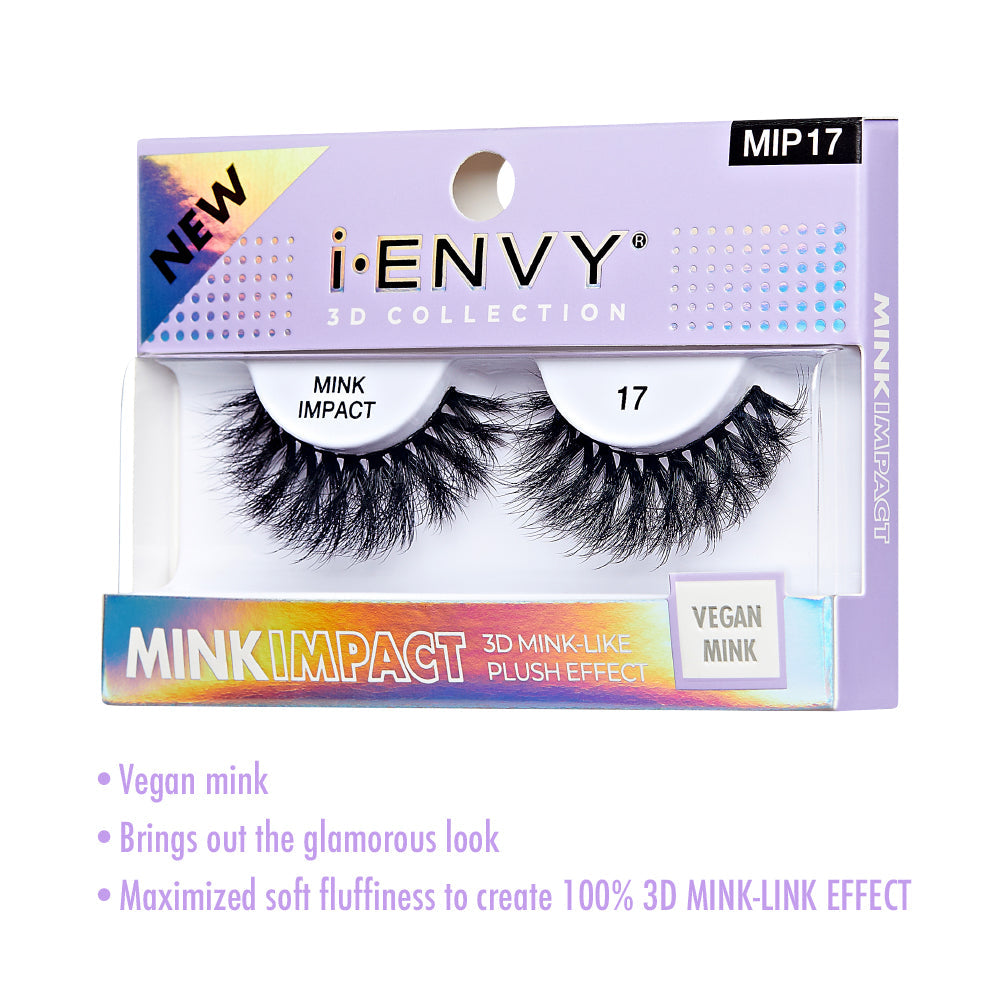MIP17_extra_003 "I-ENVY Mink Impact Strip Lashes, additional product view 3."