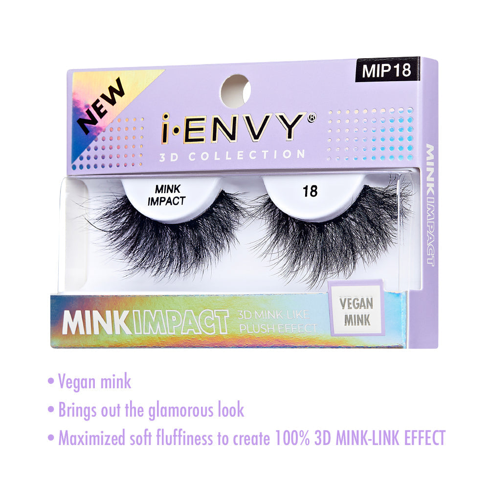 MIP18_extra_003 "I-ENVY Mink Impact Strip Lashes, additional product view 3."