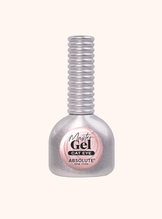 Absolute New York Master Gel Glass Beads Cat Eye Gel Polish – Rose Quartz MNMC01 bottle