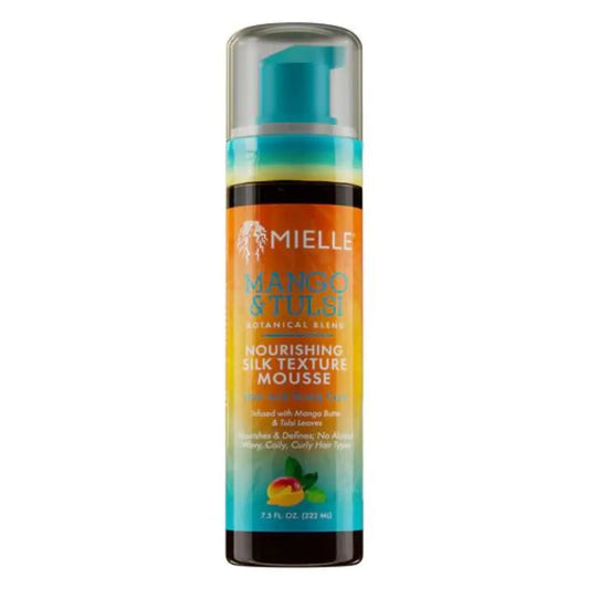 Mielle Mango & Tulsi Nourishing Silk Texture Mousse 7.5 oz bottle