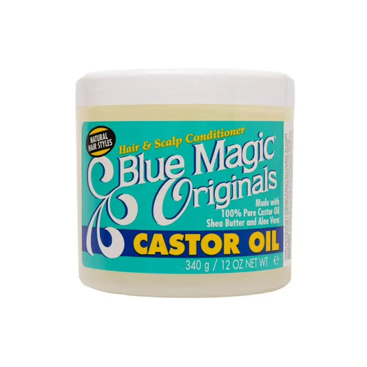 Blue Magic Originals Hair & Scalp Conditioner Castor Oil | Strengthening & Nourishing – 12 oz