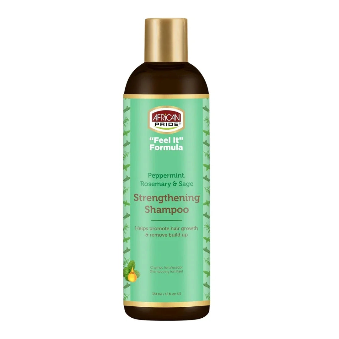 African Pride Feel It Formula Strengthening Shampoo - 12 oz AFRICAN PRIDE