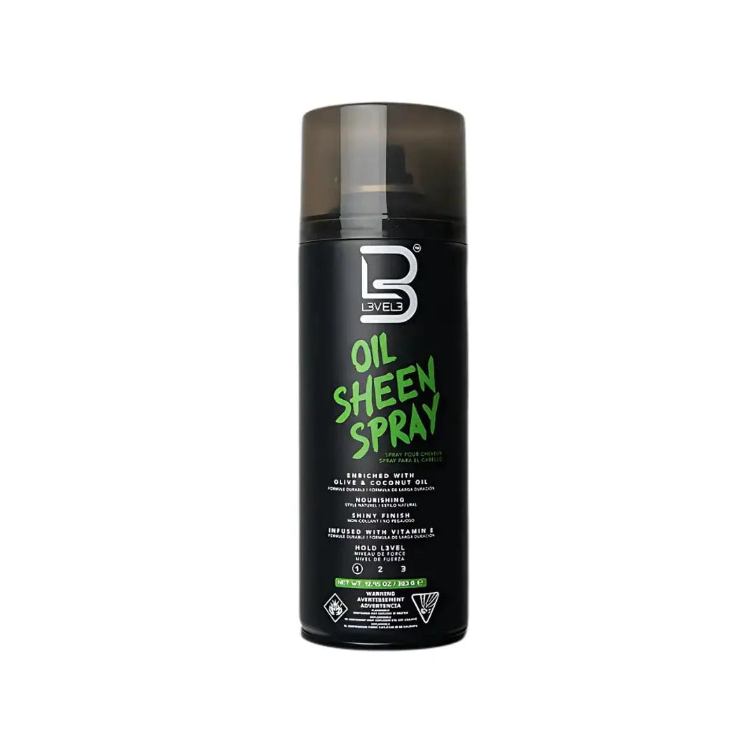 L3VEL3 Nourishing Oil Sheen Spray can