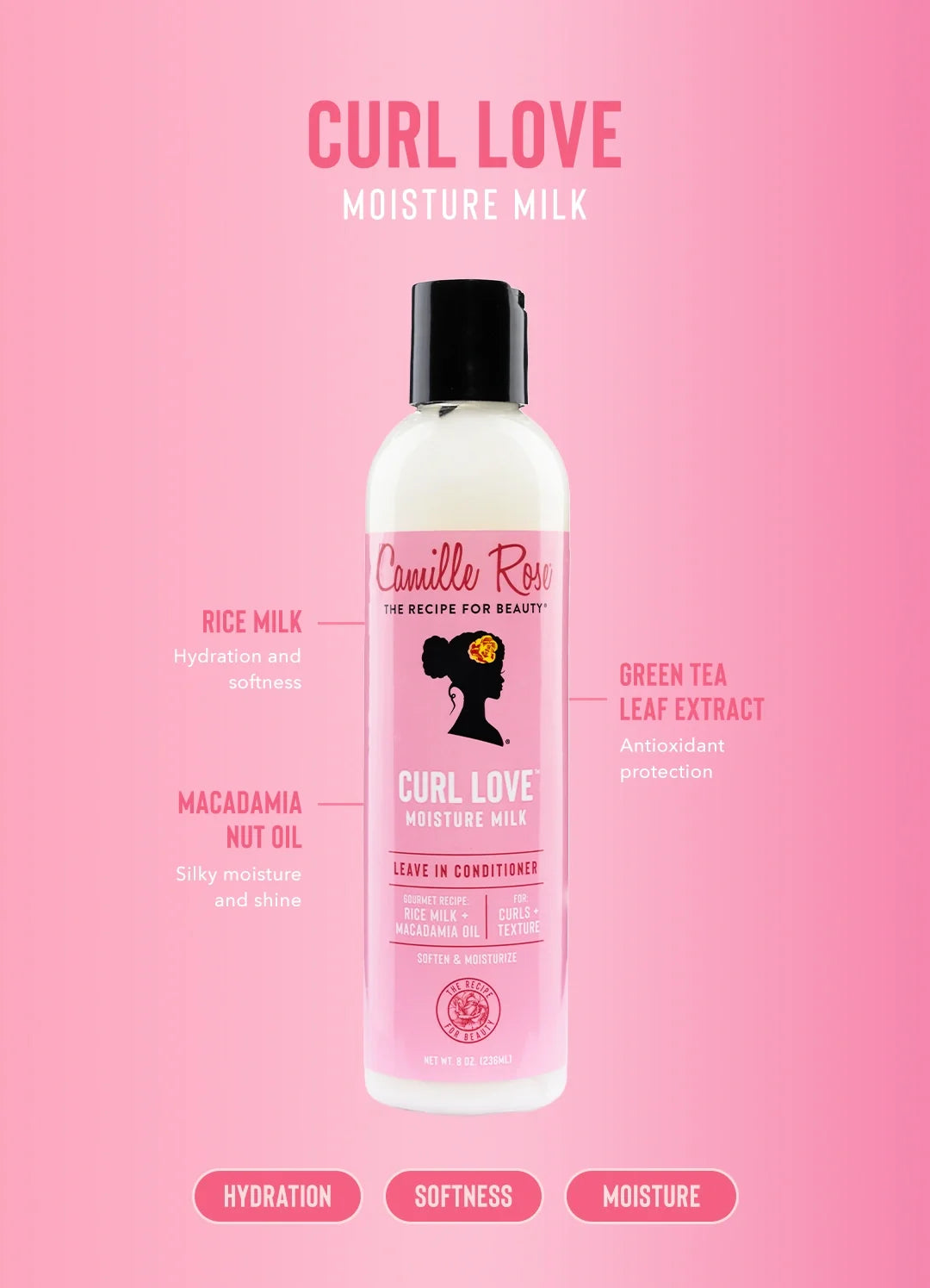 Curl Love Moisture Milk Camille Rose Naturals