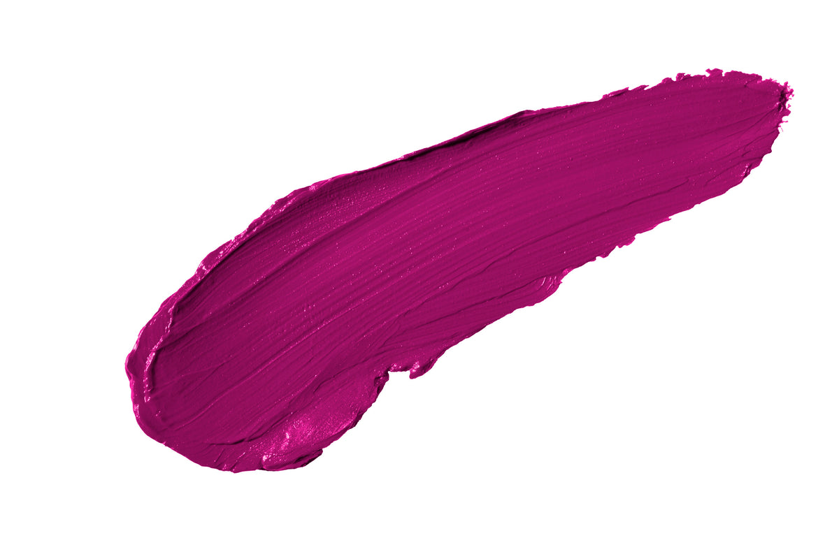 Nicka K True Matte Lip Color in Jazzberry Jam, color swatch