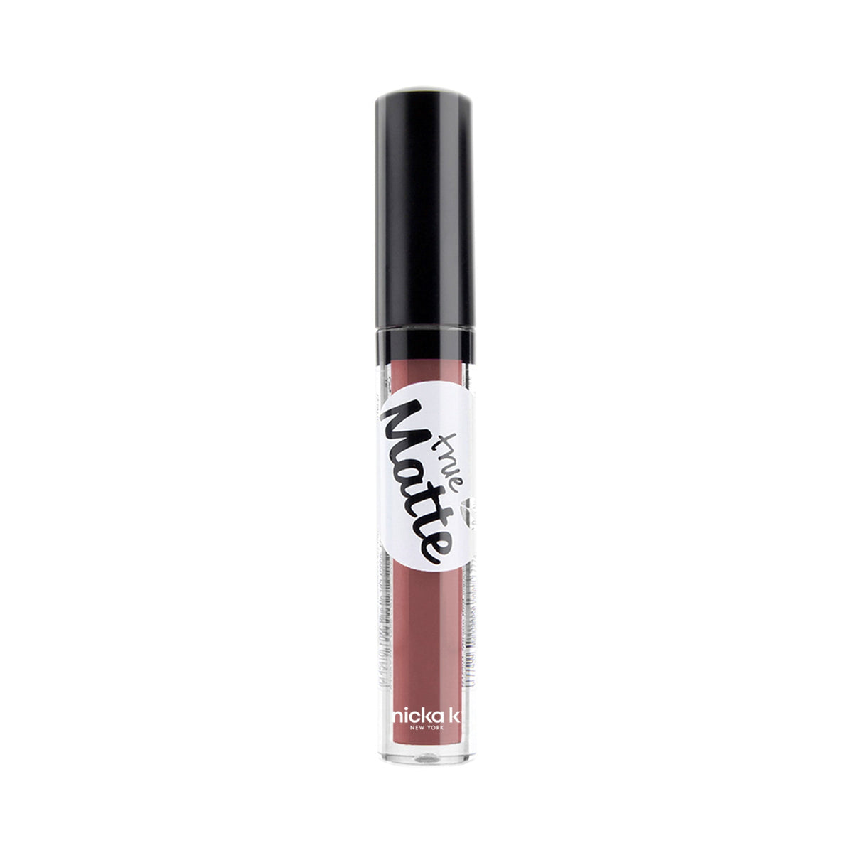Nicka K True Matte Lip Color in Turkish Rose, tube