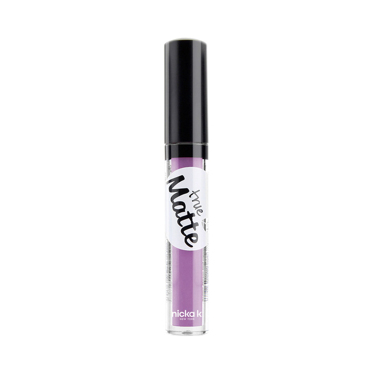 Nicka K True Matte Lip Color in Vivid Orchid, tube