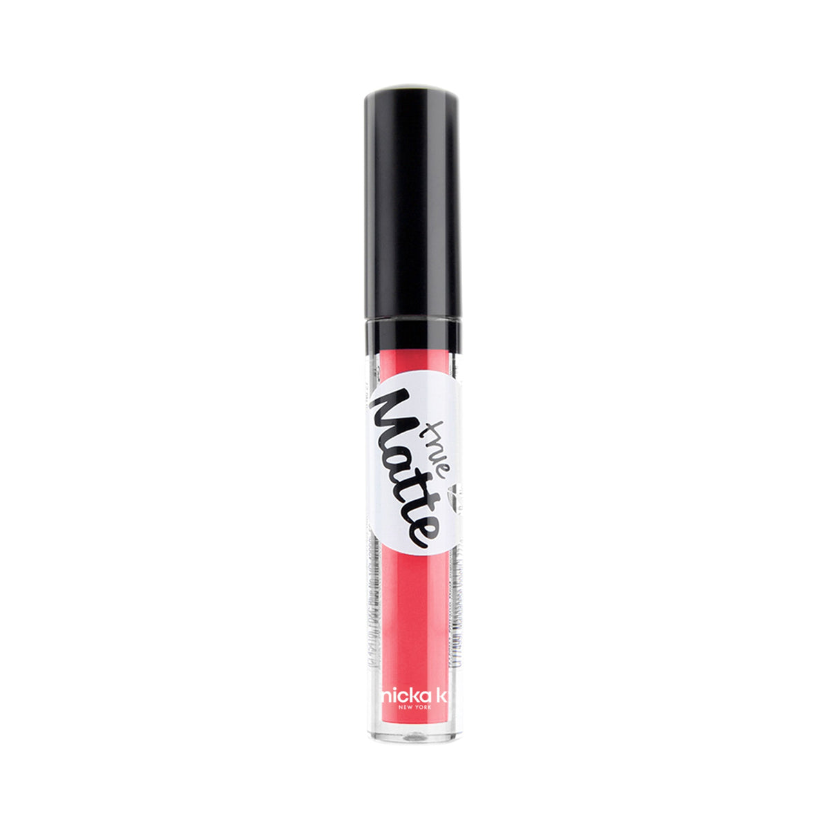 Nicka K True Matte Lip Color in Sunset Pink, tube