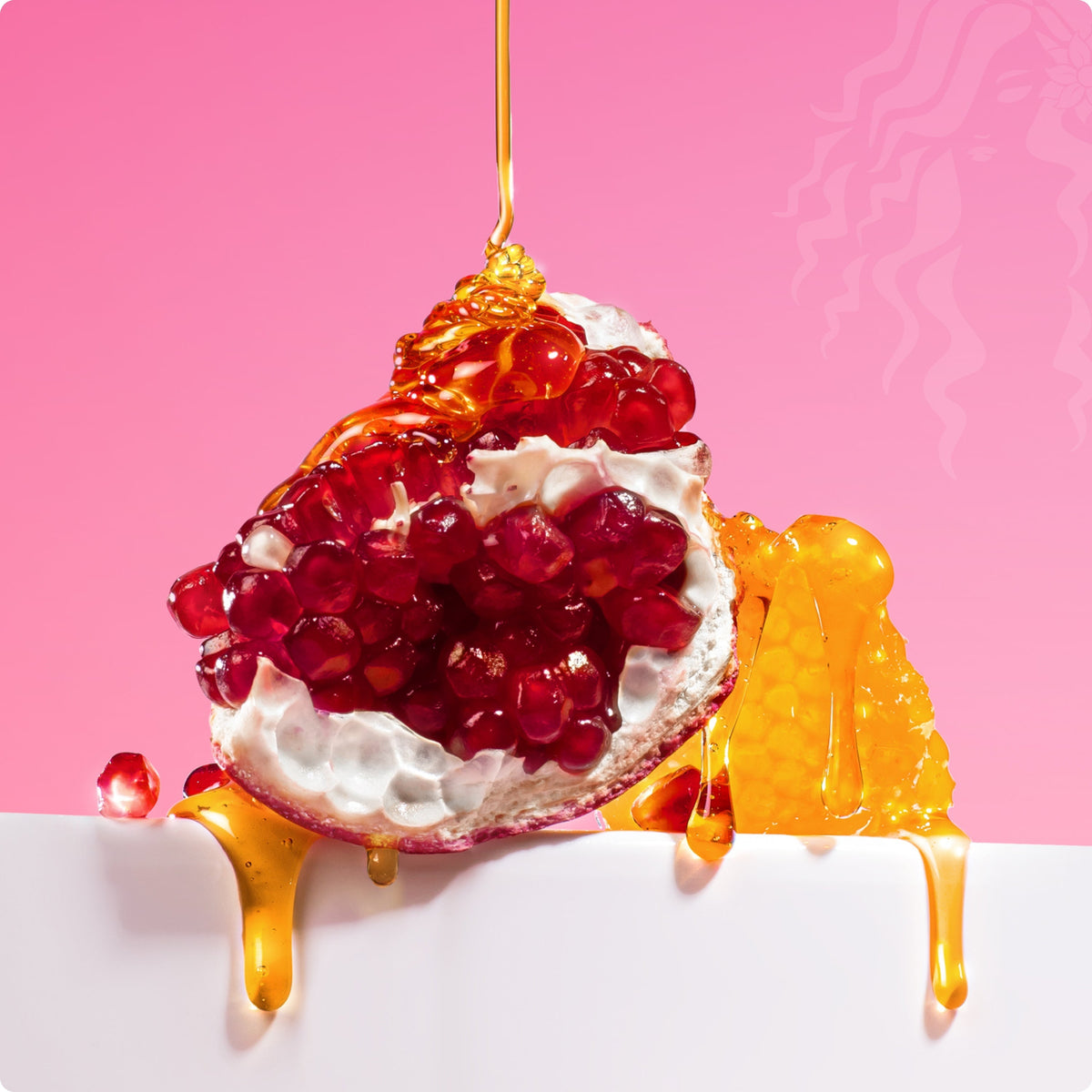 Pomegranate & Honey Coil Sculpting Custard MIELLE